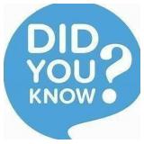 "Did you know"-Click here to read