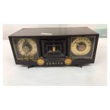 Early Zenith Bakelite Clock Radio