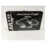 American Eagle 5.56x45mm 55gr FMJ 20 Rounds
