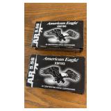 2 American Eagle 5.56x45mm 20rds/box