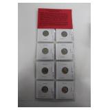 8 Uncirculated Roosevelt Dimes