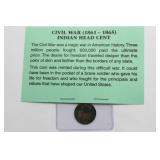 Civil War Indian Head Cent