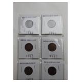 6 Indian Head Cents