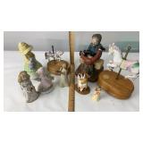 Lefton Figureens, Music Boxes, Willow Tree