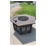 Propane Fire Pit With Tiled Top- 48"