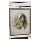 Early Framed Print- Charity 16" x 19"