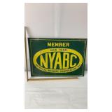 NYABC Breeders Association Tin Sign