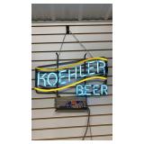 Koehler Beer Neon Sign
