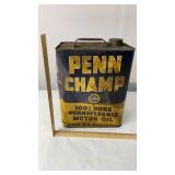 Penn Champ Motor Oil Can