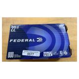 .22 Cal Federal 40 Gr. Ammo