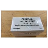 .22 Cal. LR .36 Gr. Federal HP Ammo
