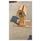 Wooden Saddle Stand