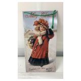 Merry Christmas Metal Sign 8"x16"