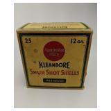 Vintage Remington 12 Ga Kleanbore 25 Rounds