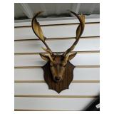 Small Plastic Deer Head Plaque