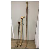 Walking Sticks- Times 3 - See Pictures