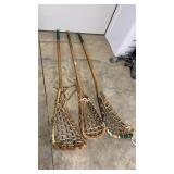 3- Lacrosse Sticks