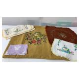 Needle Point Chair Covers, Linens