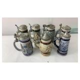 7- Avon Beer Steins