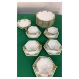 Limoges Dishes, 8-Plates, 5- Cups & Saucers