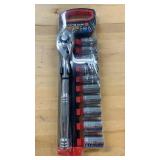 New King 11 Pc. 1/2" Socket Set