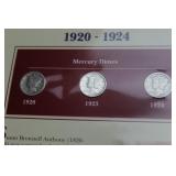 1920-1924 Mercury Dimes