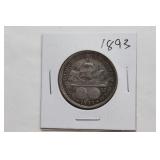 1893 Silver Columbian Half Dollar