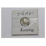 1945 Mercury Dime