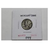 1944 Mercury Dime