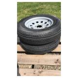 New 15" Trailer Tires and Rims