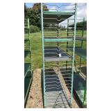 Metal Rolling Shelf Unit