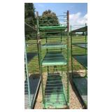 Metal Rolling Shelf Unit