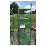 Metal Rolling Shelf Unit