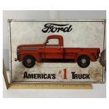 Ford Truck Metal Sign