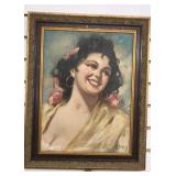 Framed Canvas Painting