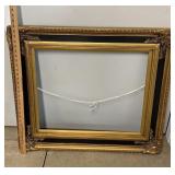 Ornate Frame With Gold Trim