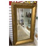 Ornate Larkin Beveled Mirror- Painted Gold