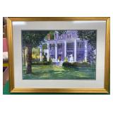 Gold Framed Watercolor- Hillside, Wyoming NY