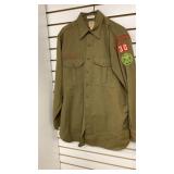 Boy Scout Shirt & Pants- 15 Neck
