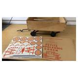 Small Crate Wagon With Paper Coach Kit