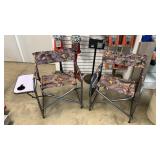 Folding Camo Chair With Tray
