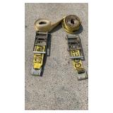 6600 Lbs 4 1/2" Commercial Ratchet Straps