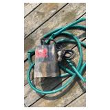 Sump Pump With Hose-1/3 HP