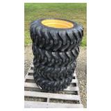 Skid Steer Tires and Rims 10-16 5 NHS