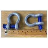 New 3" X 4" Shackle With Screw Pin