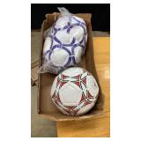 3 New Soccer Balls