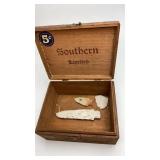 3 Arrows in Wooden Box