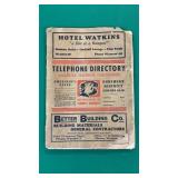 Old Warsaw Phone Book