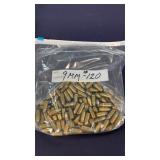 Bag 120 9mm Bullets