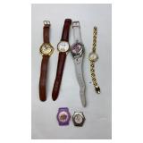 6 Disney Watches-2 without Bands